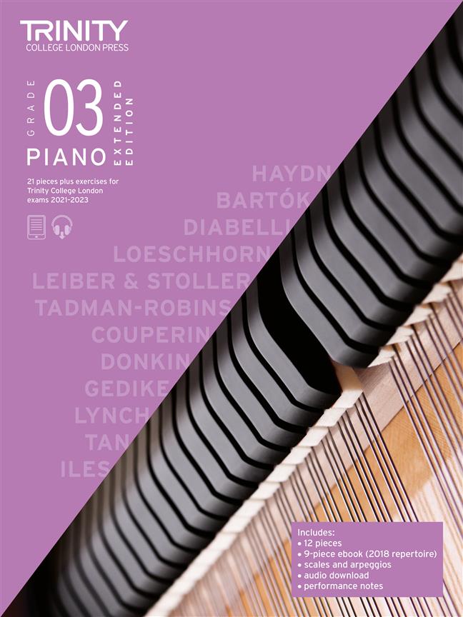 Piano Exam Pieces & Exercises 2021-2023: Grade 3